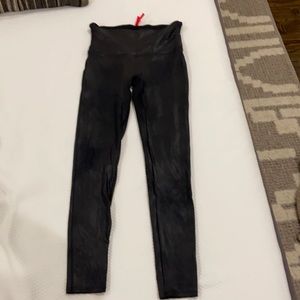 Spanx faux leather leggings